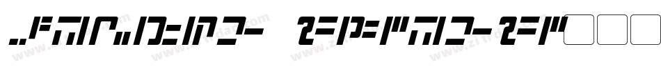 Modern Iaconic字体转换